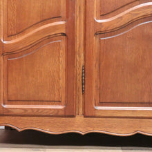 Load image into Gallery viewer, x SOLD Vintage French Four Door Armoire, Wardrobe. French Oak Cabinet Cupboard Wardrobe B10923