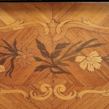 Load image into Gallery viewer, x SOLD Antique French Chest of Drawers, Antique Walnut and Inlay 2 Drawer Hall Cabinet. B10439