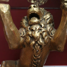 Load image into Gallery viewer, x SOLD Vintage Italian Gilt Lion Pedestal Hall Table, Console Table, Sofa or Side Table B10993