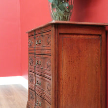 Load image into Gallery viewer, x Sold Vintage French Lingerie Chest, Tall Boy Chest, Bedside Cabinet, Chest of Drawers B10482