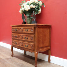 Load image into Gallery viewer, x SOLD French Chest of Drawers, Vintage French Oak 3 Drawer Chest Hall Cabinet Cupboard B10933