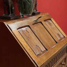 Load image into Gallery viewer, x SOLD Antique Writing Bureau Desk, French Oak Drop Front Bureau Desk Chest of Drawers B10535