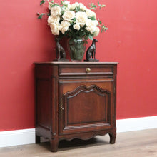 Load image into Gallery viewer, x SOLD Antique French Hall Cupboard, Large Bedside Table, Lamp Side or Office Cabinet B10762