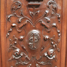 Load image into Gallery viewer, x SOLD Antique French Walnut Sideboard, Narrow Antique Hall Cabinet, Hall Cupboard B11070