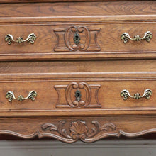 Load image into Gallery viewer, x SOLD Antique French Chest of Drawers, 3 Drawer Hall Table, Hall Cabinet Large Bedside B10296