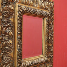 Load image into Gallery viewer, x SOLD Gilt Timber Mirror, Vintage French Bevelled Edge Gilt Frame Wall Mirror B11151