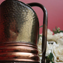 Load image into Gallery viewer, x SOLD Antique Copper and Brass Coal Scuttle, Umbrella Walking Stick Holder Doorstop. B10118