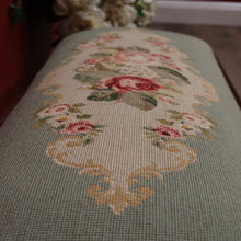 Load image into Gallery viewer, x SOLD Vintage Australian Cedar Kneeler, Footstool, Bedroom Seat, Prayer Chair Stool B11103