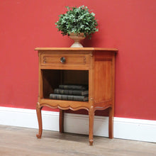 Load image into Gallery viewer, x SOLD Vintage French Cherrywood Bedside Tables, Lamp Table or Side Wine Table B11091