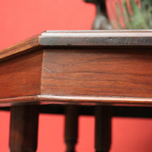 Load image into Gallery viewer, x SOLD Antique English Occasional Table, Antique Walnut Octagonal Side Table Lamp Table. B9695