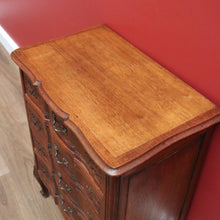 Load image into Gallery viewer, x Sold Vintage French Lingerie Chest, Tall Boy Chest, Bedside Cabinet, Chest of Drawers B10482