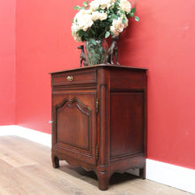 Load image into Gallery viewer, x SOLD Antique French Hall Cupboard, Large Bedside Table, Lamp Side or Office Cabinet B10762