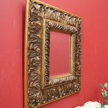 Load image into Gallery viewer, x SOLD Gilt Timber Mirror, Vintage French Bevelled Edge Gilt Frame Wall Mirror B11151