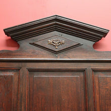 Load image into Gallery viewer, x SOLD Antique French Oak Narrow Hall Seat, Antique French Gothic Church Pew Seat Chair B11202