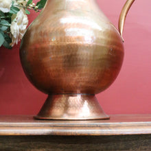 Load image into Gallery viewer, x SOLD Antique French Copper Jug, Water pitcher, Water Bucket, Flower Holder or Vase B10626