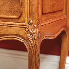 Load image into Gallery viewer, x SOLD Vintage French Chest of Drawers, Lamp Table or French Oak Bedside Table Chest B10952