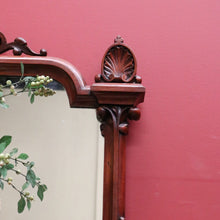 Load image into Gallery viewer, x SOLD Antique English Sideboard, Mahogany Mirror Back Inverted Sideboard Cabinet B10825