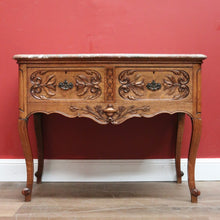 Load image into Gallery viewer, x SOLD Antique French Chest of Drawers, 2 Drawer Hall Table, Sideboard, Sofa Table B11019