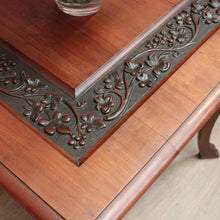 Load image into Gallery viewer, Antique English Mahogany 2 Tier Wine Table, Lamp Table, Occasional Table B10985