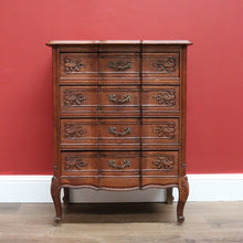 Load image into Gallery viewer, x Sold Vintage French Lingerie Chest, Tall Boy Chest, Bedside Cabinet, Chest of Drawers B10482