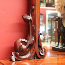 Load image into Gallery viewer, x SOLD Antique English Sideboard, Mahogany Mirror Back Inverted Sideboard Cabinet B10825