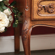 Load image into Gallery viewer, x SOLD Antique French Secretaire Bookcase with Desk, Drop front Writing Bureau Bookcase B10460