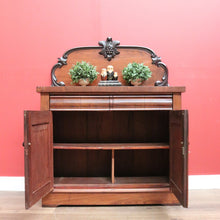 Load image into Gallery viewer, x SOLD Antique Australian Cedar Two Door Sideboard, Hall Cabinet, Chiffonier, Buffet B10799