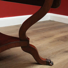 Load image into Gallery viewer, x SOLD Antique English Centre Table, Large Lamp or Side Table, Cushion Drawer Desk B10740
