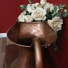Load image into Gallery viewer, x SOLD Antique French Copper Jug, Water pitcher, Water Bucket, Flower Holder or Vase B10626