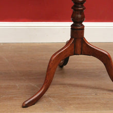 Load image into Gallery viewer, x SOLD Antique English Mahogany Writing or Reading Table, Tilt Top Wine Or Lamp Table B11247