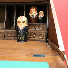 Load image into Gallery viewer, x SOLD Antique Writing Bureau Desk, French Oak Drop Front Bureau Desk Chest of Drawers B10535