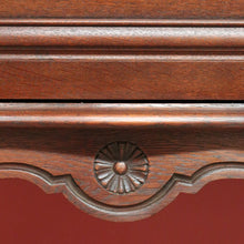 Load image into Gallery viewer, x SOLD Vintage French Oak Drop/Fall Front Kneading Trough Hallway Table Cabinet Stand B10703
