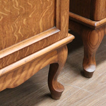Load image into Gallery viewer, x SOLD Pair of Vintage French Bedside Tables, or Lamp Tables, Side Tables, or Cupboards B10930