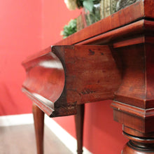 Load image into Gallery viewer, x SOLD Antique English Mahogany Hall Table With 2 Drawers to the Apron, Side Table. B10384