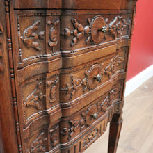Load image into Gallery viewer, x SOLD Antique French Lingerie Cabinet, Bedside Table, Lamp Table, Chest of Drawers B10766