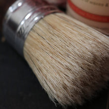 Load image into Gallery viewer, 20cm Natural Bristle with Timber Handle and Metal Ferrule Wax and Polish Brush