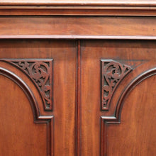 Load image into Gallery viewer, x SOLD Antique English Bookcases English Mahogany c1880 2 Height Bookcase China Cabinet. B9853
