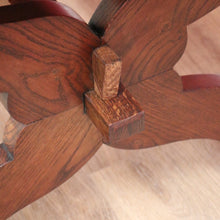 Load image into Gallery viewer, x SOLD Antique French Oak Table, Foyer Entry Table, Desk. Cross Pedestal Dining Table B10561