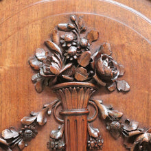 Load image into Gallery viewer, x SOLD Antique French Walnut and Cane Insert Double Bed. Antique French Bed with Slats B10844`