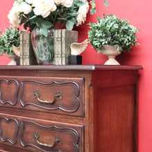 Load image into Gallery viewer, x SOLD Vintage French Chest of Drawers, 3 Drawer Hall Cupboard Cabinet Chest of Drawers. B10194