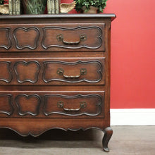 Load image into Gallery viewer, x SOLD Vintage French Chest of Drawers, 3 Drawer Hall Cupboard Cabinet Chest of Drawers. B10194