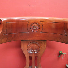 Load image into Gallery viewer, x SOLD Vintage 1970-1980s Office Chair Emerald Green Leather Mahogany Button Seat Chair. B11166