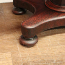 Load image into Gallery viewer, x SOLD Antique English Mahogany Hall Table, Two Drawer Hall Lamp or Side Table, Desk. B11263