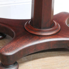 Load image into Gallery viewer, x SOLD Antique English Mahogany Hall Table, Two Drawer Hall Lamp or Side Table, Desk. B11263