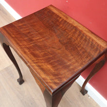 Load image into Gallery viewer, x SOLD Antique Australian Maple Lamp Table, Claw and Ball Foot Side, Hall or Wine Table. B11272