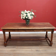 Load image into Gallery viewer, x SOLD Antique French Oak Refectory Table, Dining Kitchen Table with Two Leaves. B11269