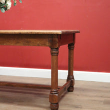 Load image into Gallery viewer, x SOLD Antique French Oak Refectory Table, Dining Kitchen Table with Two Leaves. B11269