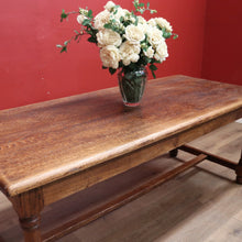 Load image into Gallery viewer, x SOLD Antique French Oak Refectory Table, Dining Kitchen Table with Two Leaves. B11269