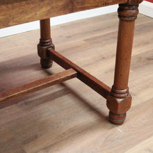 Load image into Gallery viewer, x SOLD Antique French Oak Refectory Table, Dining Kitchen Table with Two Leaves. B11269