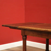 Load image into Gallery viewer, x SOLD Antique French Oak Refectory Table, Dining Kitchen Table with Two Leaves. B11269